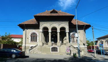 DROBETA TURNU SEVERIN, ROMANIA - 10.08.2018: old house landmark architecture