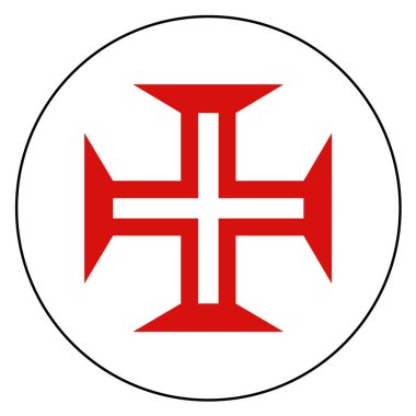 Portekiz ülke madalyon bayrak yuvarlak simge tabanlı