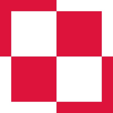 Polonya ülke madalyon bayrak yuvarlak simge tabanlı