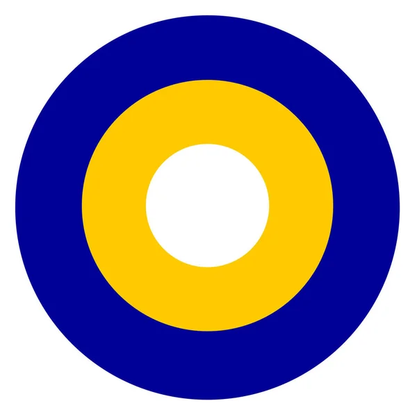 Bosnia Herzegovina Country Roundel Flag Based Symbol — Stock Photo, Image