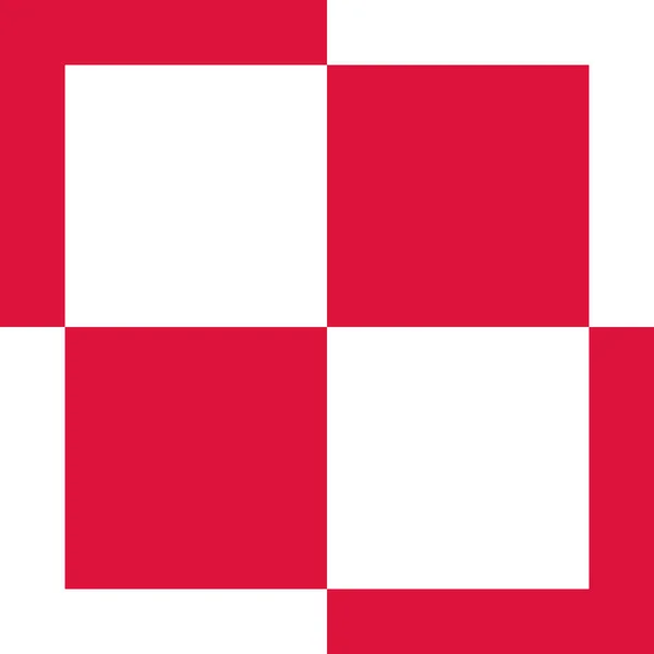 ポーランド国旗のラウンデル基づく円形シンボル — ストック写真