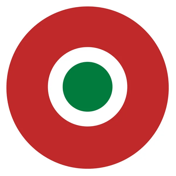 Seychelles Country Roundel Flag Based Coast Guard Aviation Symbol — Stock Photo, Image