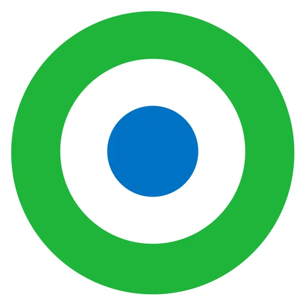 Sierra Leone Rondo Postawił Podstawie Okrągły Symbol — Zdjęcie stockowe