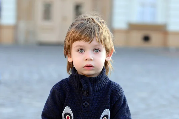 Mooie blauwe eyed kid — Stockfoto