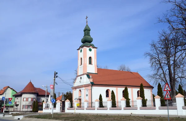 Iglesia del pueblo de Giroc — Foto de Stock