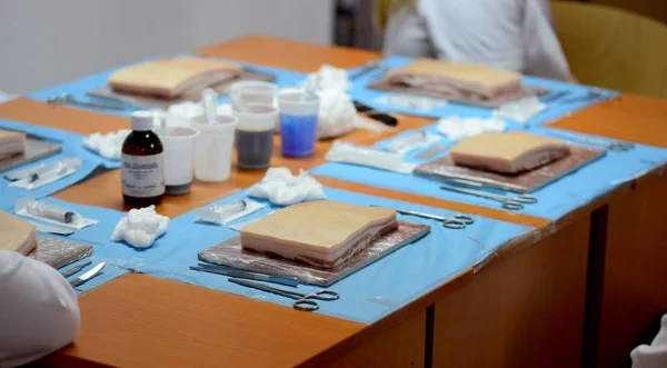 Escuela de medicina escena — Foto de Stock