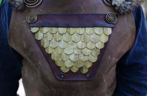 Ancient metal armor — Stock Photo, Image