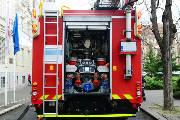 Пожежна машина — стокове фото