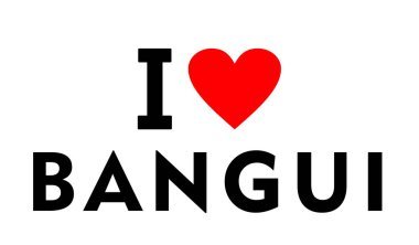 Bangui şehri Orta Afrika Cumhuriyeti