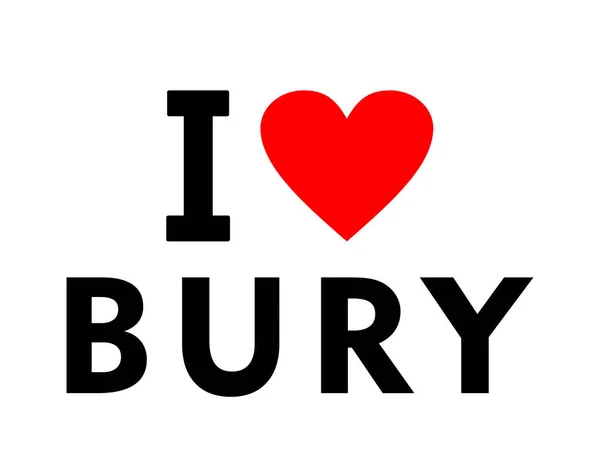 Bury city United Kingdom — стокове фото