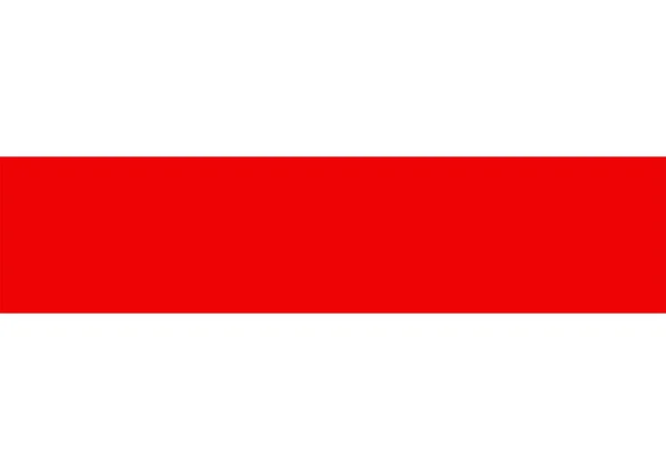 ベラルーシ国民主主義抗議旗のシンボルイラスト — ストック写真