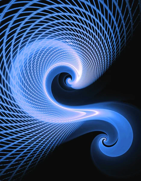 Composição Tridimensional Quadrados Brilhantes Linhas Elementos Forma Espaço Conceito Ciência — Fotografia de Stock