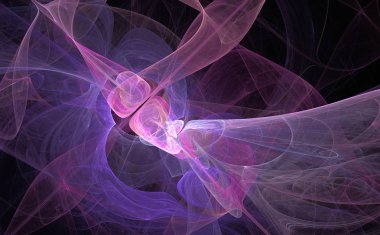 Soyut fraktal şekiller arka plan bilgisayar oluşturulan