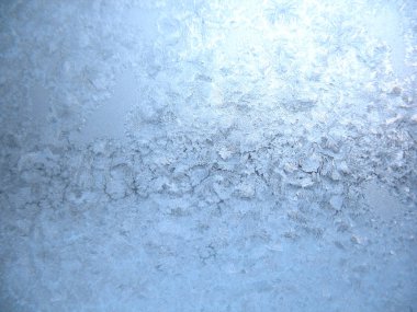 Bu soğuk kış cam üzerinde kalıptır