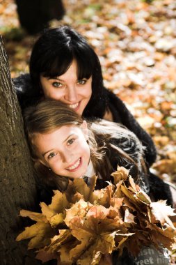 mutlu aile yakın çekim