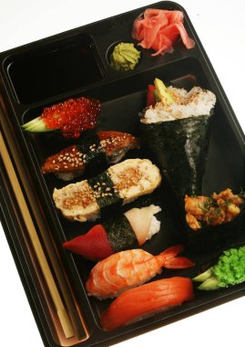   Japon geleneksel sushi set