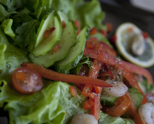 Salat Japanisches Essen Nahaufnahme — Stockfoto