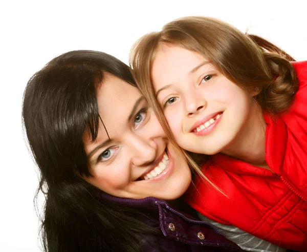 Glückliche Familie - Mutter und ihre Tochter — Stockfoto