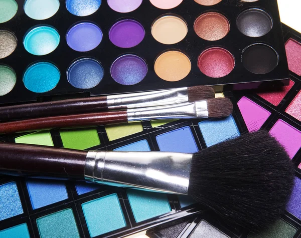 Make-up-Kollektion hautnah — Stockfoto