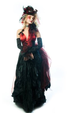 kadın doll tarzı moda çekim