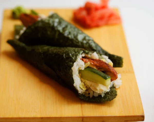 Makanan Jepang. Sushi . — Stok Foto