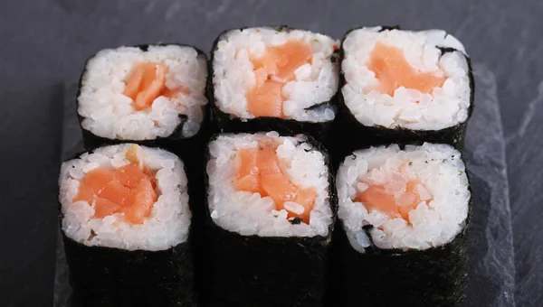 Comida japonesa tradicional close up — Fotografia de Stock