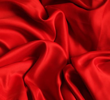 Yumuşak kırmızı ipek 
