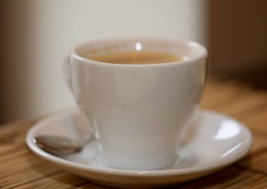 sabah kahvesi yakın çekim