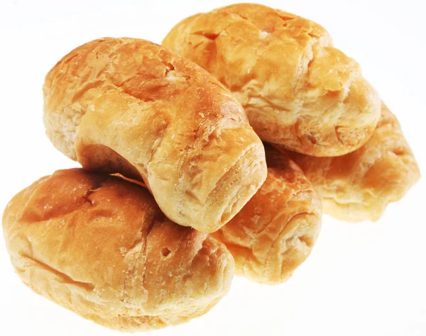 Croissants bij Bakker — Stockfoto