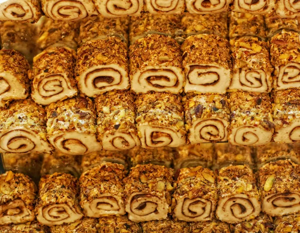 Un plateau de Baklava — Photo