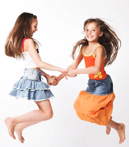 Two little girls — Stock Photo, Image