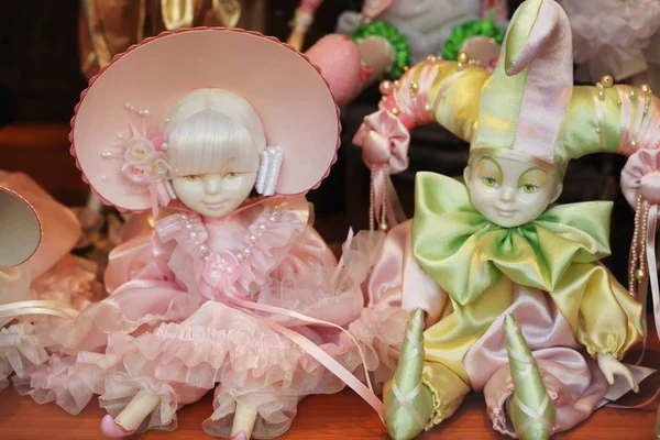 Bambola di porcellana da vicino — Foto Stock