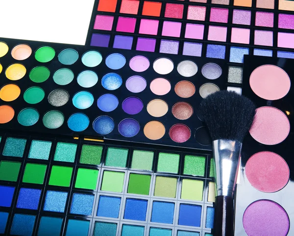 Multicolored eye shadows — Stock Photo, Image