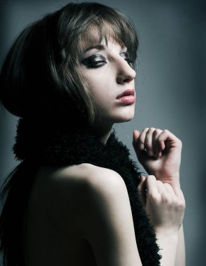 seksi glamour girl