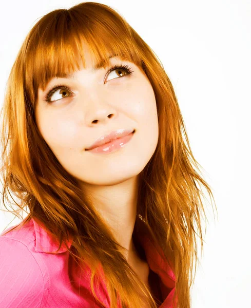 Redhair beauty close up — Stock Photo, Image