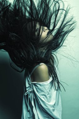 güzel genç Asya model 