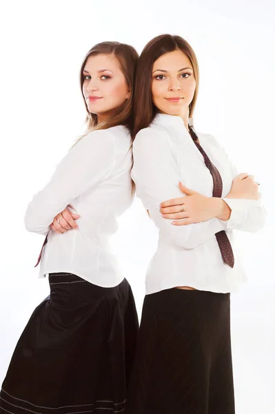 Δύο γυναικών επιχειρηματιών — Φωτογραφία Αρχείου