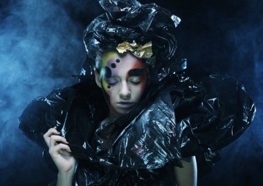 Karanlık Güzel Gotik Prensesler. Cadılar Bayramı partisi..