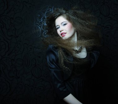yüksek moda model 
