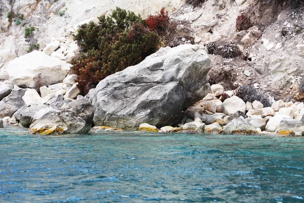 Blå grottor på ön Zakynthos, Grekland — Stockfoto