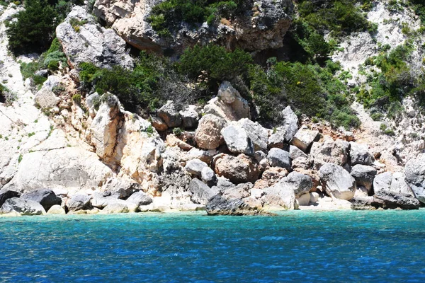 Blå grottor på ön Zakynthos, Grekland — Stockfoto