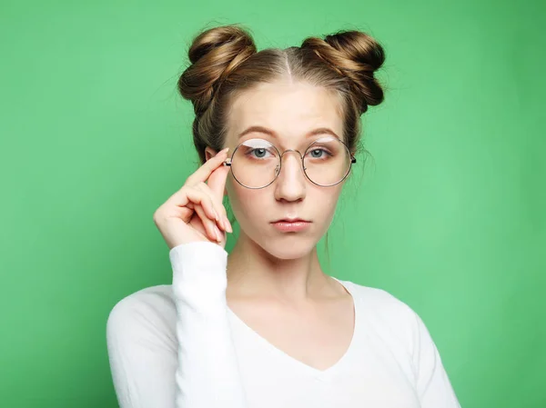 Estudio de tiro de buena apariencia femenina — Foto de Stock