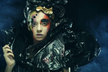 Karanlık Güzel Gotik Prenses. Cadılar Bayramı partisi. Kapat..