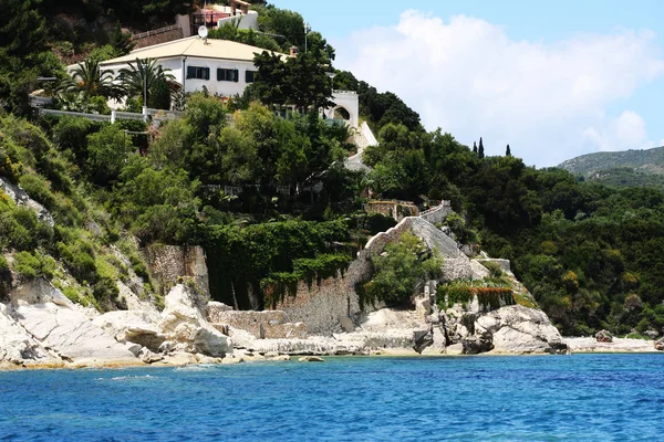 Blue caves on Zakynthos island, Greece, travel concept — Stock Photo, Image