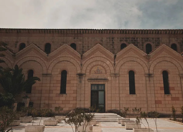 Kerk in Zakynthos, Griekenland, reis concept — Stockfoto