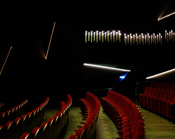 Chairs on theater, cinema — Stock Photo, Image