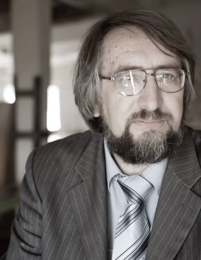 Başarılı kıdemli iş adamı