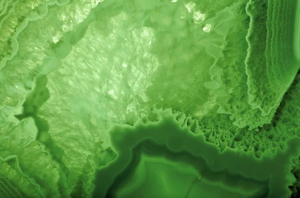 Green agate structure extrime closeup — Stock Photo, Image