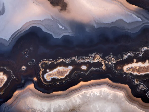 Background of dark agate structure — Stock Photo, Image