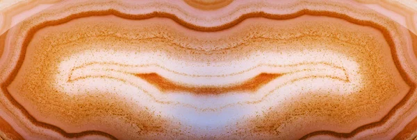 Agata arancione scuro lunga struttura macro — Foto Stock